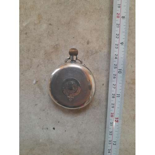 420 - 935 silver case pocket watch