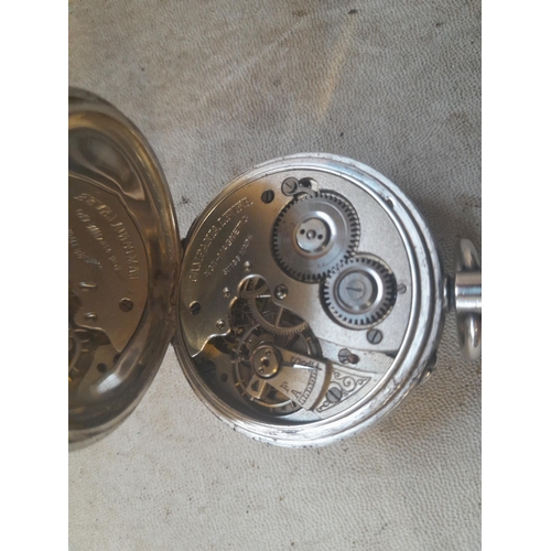 420 - 935 silver case pocket watch