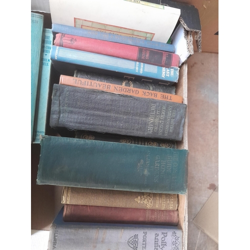 441 - Box of mixed themed vintage books