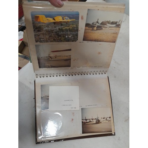 3 - 2 x vintage black and white photograph albums of family snaps, one sparsely filled the other almost ... 