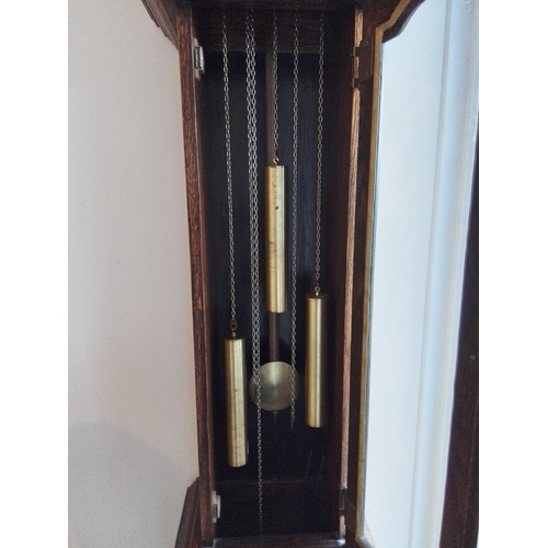 19 - Vintage Emperor Clock Company Grandmother longcase clock