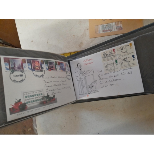 80 - Stamps : First day covers, and philatelic reference material etc.