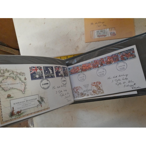 80 - Stamps : First day covers, and philatelic reference material etc.