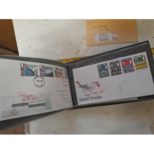 80 - Stamps : First day covers, and philatelic reference material etc.