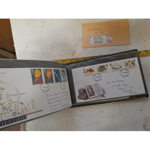 80 - Stamps : First day covers, and philatelic reference material etc.