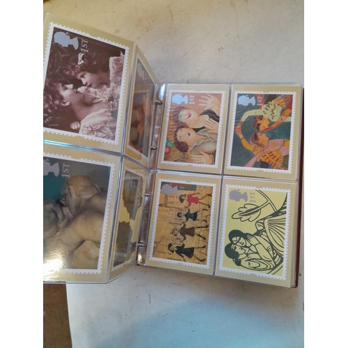 109 - 3 x albums full of Stamp PHQ cards