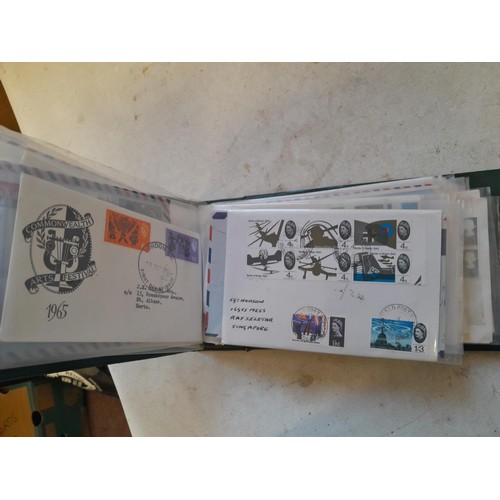 132 - Stamp First Day Covers in 12 binders 1960s - 1990s approx 15 kg, only a small sample photographed