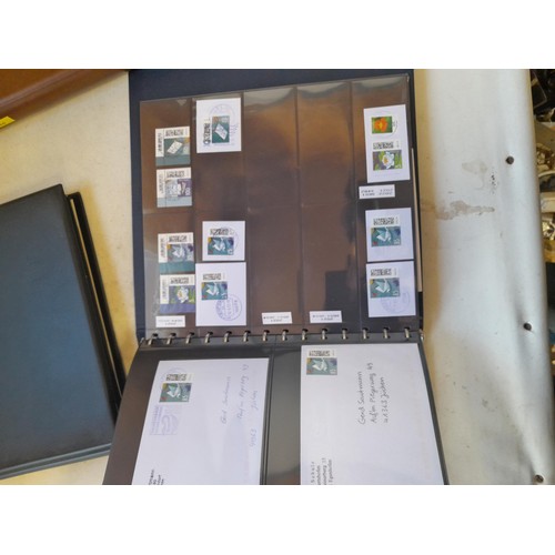 144 - Stamps of Germany 2006 - 2022 used sets, odds and covers in Safe albums x 4