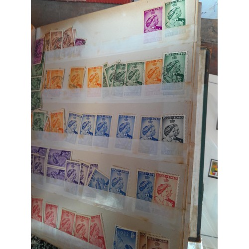 155 - Stamps of the Commonwealth used in a stockbook