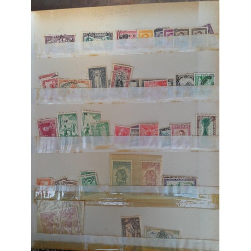 155 - Stamps of the Commonwealth used in a stockbook