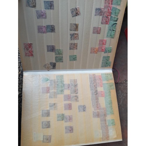 156 - Stamps of GB Queen Victoria to QEII used in a stockbook