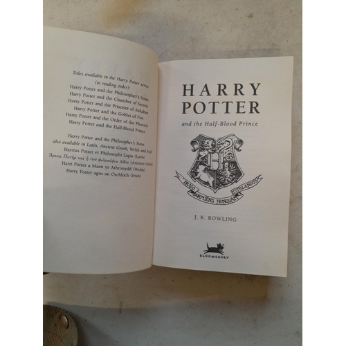 168 - Single volume : Harry Potter and Half Blood Prince by  J K Rowling hardback First Edition