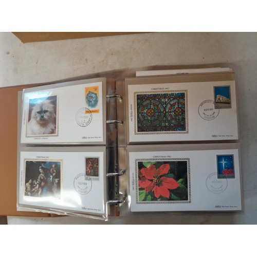 167 - Stamps of GB, Commonwealth and world accumulation plus covers in six albums and cards etc., both min... 