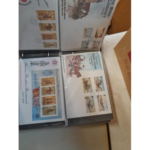 167 - Stamps of GB, Commonwealth and world accumulation plus covers in six albums and cards etc., both min... 