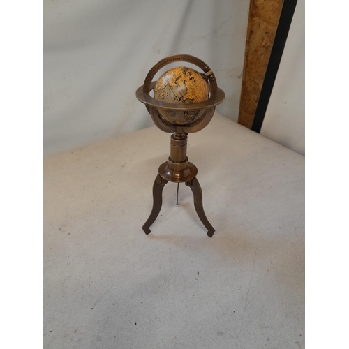 226 - Antique style desk top globe