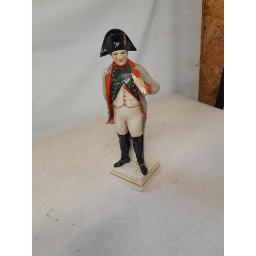 253 - Capo Dimonte porcelain figure of Napoleon