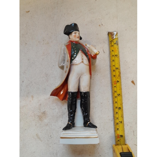 253 - Capo Dimonte porcelain figure of Napoleon