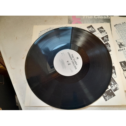 258 - Vinyl record album The Clash London Calling double album CB 232 (light scuffs but playable on £60 st... 