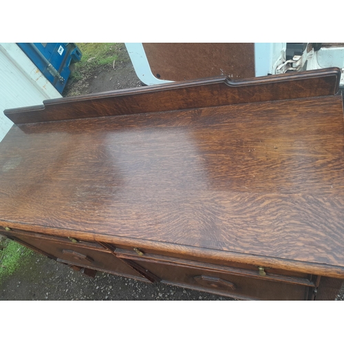 236 - Early 20th century oak sideboard