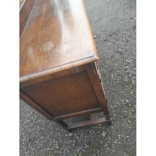 236 - Early 20th century oak sideboard