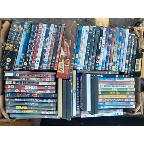 Various DVDs and books