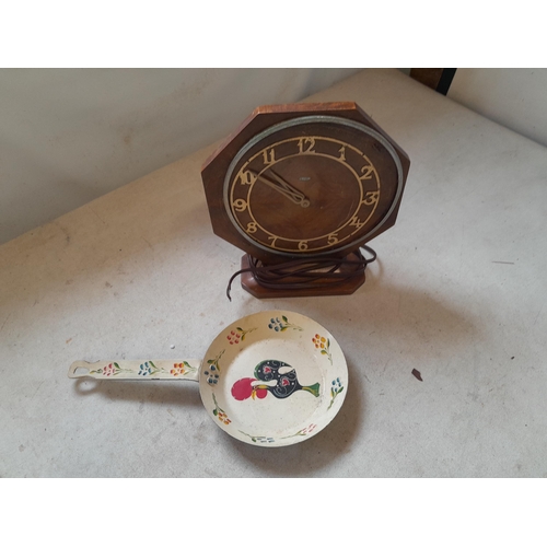 384 - Metamec clock etc.