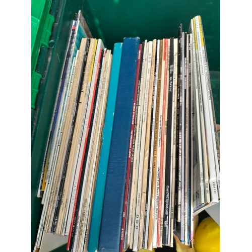 469 - 3 x Boxes of mixed theme records, Classical some stereo press noticed, some singer song writer notic... 