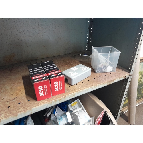 31 - Roll of wire and plumbing related items, new old stock