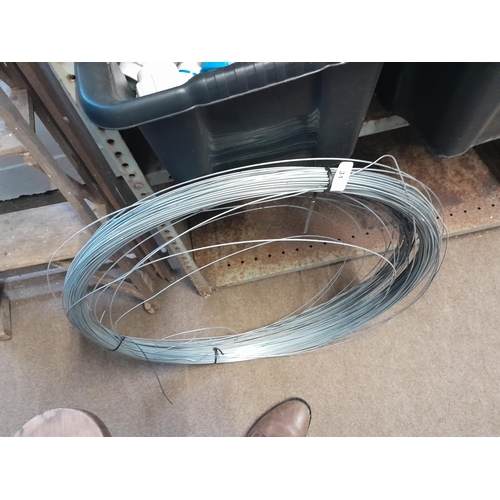 31 - Roll of wire and plumbing related items, new old stock