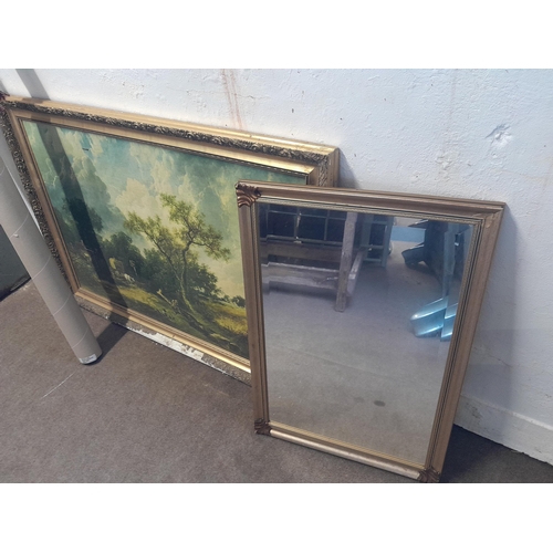 37 - Prints and mirror