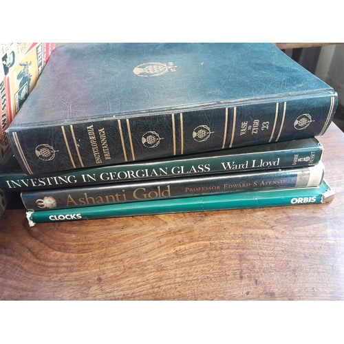 58 - Assorted antique reference books