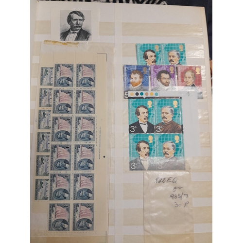 55 - Small world collection of mainly mint and unused stamps in a stockbook