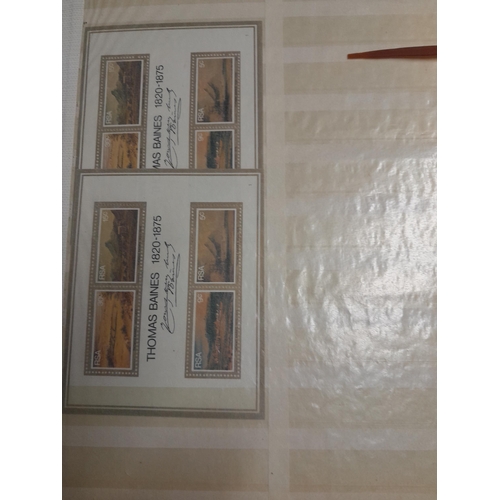 55 - Small world collection of mainly mint and unused stamps in a stockbook