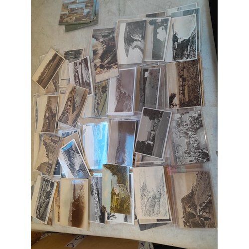 Postcards : shoebox full of mainly Watchet and Quantocks related ...
