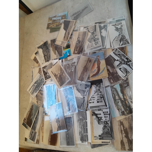Postcards : shoebox full of mainly Watchet and Quantocks related ...