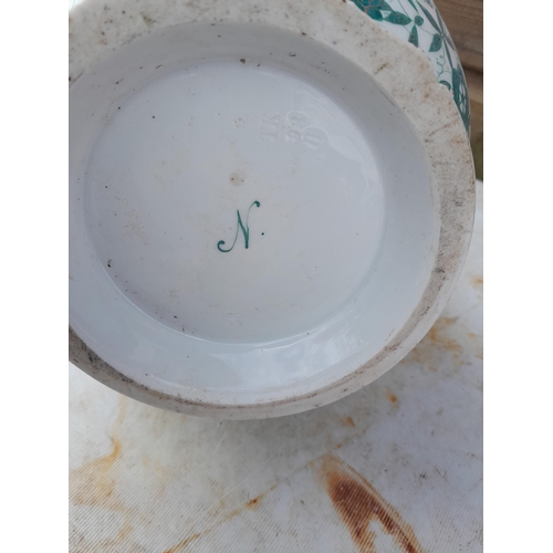 7 - Box of oddments : collection of stones. and crystals, damaged Victorian jug and other items