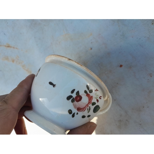 16 - A varied collection of mainly damaged 19th century Chinese and Japanese and European pottery : Worce... 