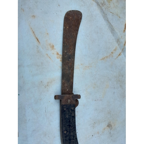 45 - Original U.S. WWII USA Air Force Airmen's Folding Survival Machete by Cattaraugus