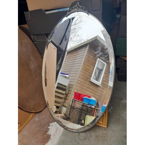 79 - Variety of modern and vintage prints, Edwardian and later mirrors