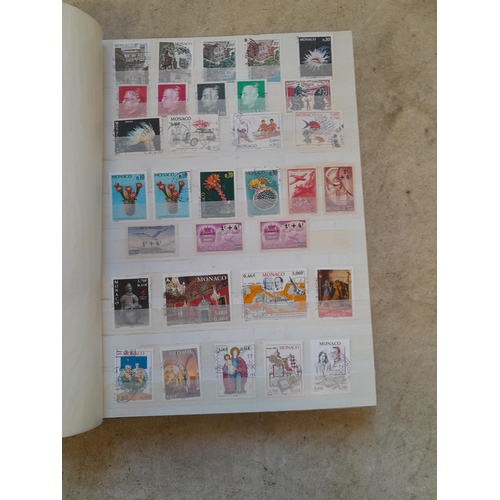 128 - Stamps of Monaco, mint used and unused with others