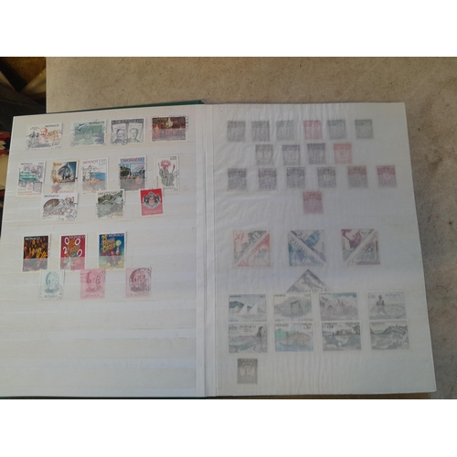 128 - Stamps of Monaco, mint used and unused with others