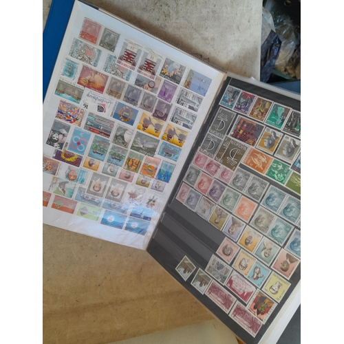 130 - Stamps mixed era world collection, some mint used and unused, in differing formats
