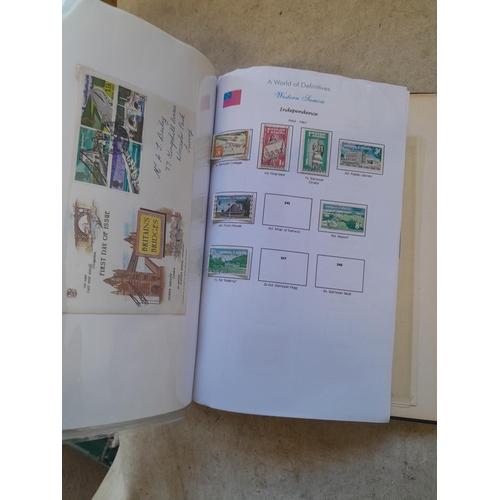 132 - Stamps : a mixed World collection in an array of formats and condition