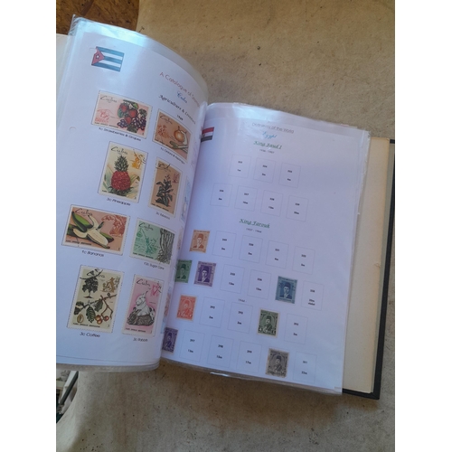 132 - Stamps : a mixed World collection in an array of formats and condition
