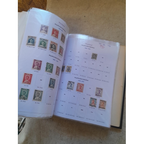 132 - Stamps : a mixed World collection in an array of formats and condition