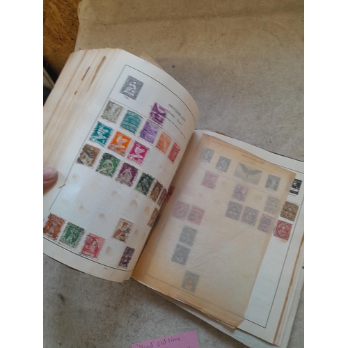 133 - Stamps : Strand old time world collection of used stamps, good sorters lot as not all pages photogra... 