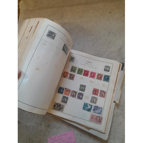 133 - Stamps : Strand old time world collection of used stamps, good sorters lot as not all pages photogra... 