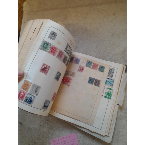 133 - Stamps : Strand old time world collection of used stamps, good sorters lot as not all pages photogra... 