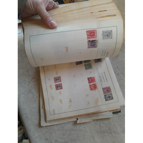 133 - Stamps : Strand old time world collection of used stamps, good sorters lot as not all pages photogra... 