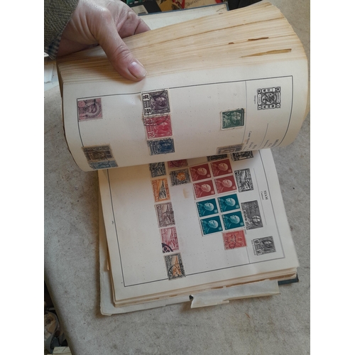 133 - Stamps : Strand old time world collection of used stamps, good sorters lot as not all pages photogra... 